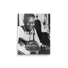 Son House poster on a plain backdrop in size 8"x10".