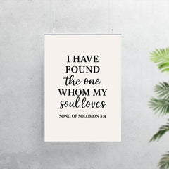 Song of Solomon 34 I have found the one whom my soul loves poster 7