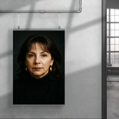 Sophie Calle portrait poster 4