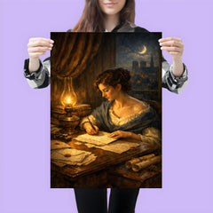 Sophie Germain hidden correspondence by lamplight poster 3
