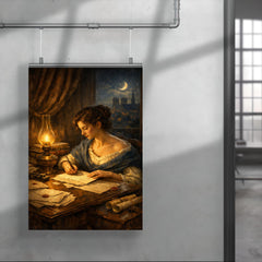 Sophie Germain hidden correspondence by lamplight poster 4