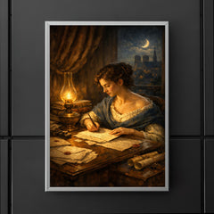Sophie Germain hidden correspondence by lamplight poster 5