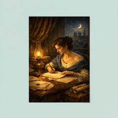Sophie Germain hidden correspondence by lamplight poster 8