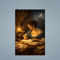 Sophie Germain hidden correspondence by lamplight poster 9