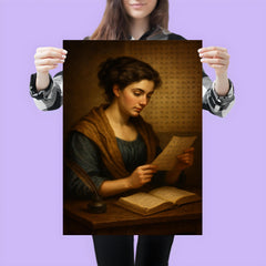 Sophie Germain under coded correspondence poster 3