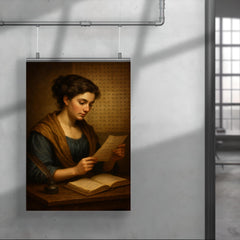 Sophie Germain under coded correspondence poster 4