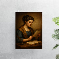 Sophie Germain under coded correspondence poster 7