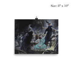 Souls on the Banks of the Acheron by Adolf Hirémy-Hirschl poster 4