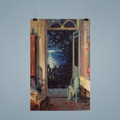 Southern Night by Sergei Vinogradov, 1915 poster 9