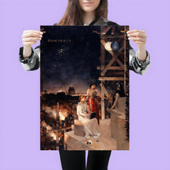 Souvenir de fete a Paris by Jean-Charles Cazin, 1881 poster 3