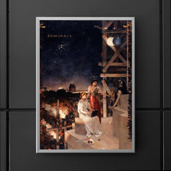 Souvenir de fete a Paris by Jean-Charles Cazin, 1881 poster 5