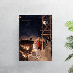 Souvenir de fete a Paris by Jean-Charles Cazin, 1881 poster 7