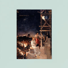 Souvenir de fete a Paris by Jean-Charles Cazin, 1881 poster 8