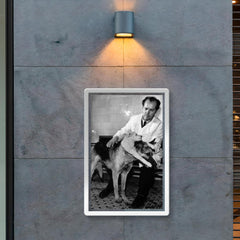 Soviet Scientist Vladimir Demikhov with 2-Headed Dog, 1959 poster 2