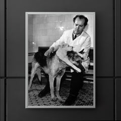 Soviet Scientist Vladimir Demikhov with 2-Headed Dog, 1959 poster 5