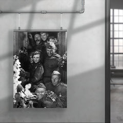 Soviet Soldiers Celebrate Returning Home Alive, 1945 poster 4