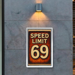Speed limit 69 poster 2