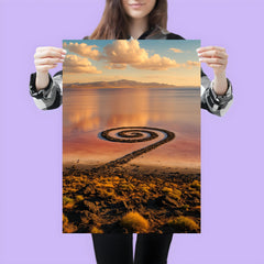Spiral Jetty Utah USA poster 3
