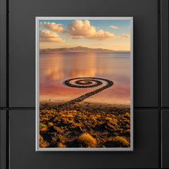 Spiral Jetty Utah USA poster 5