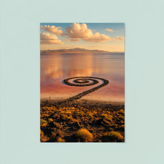 Spiral Jetty Utah USA poster 8