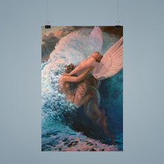 Spleen et Idéal by Carlos Schwabe, 1907 poster 9