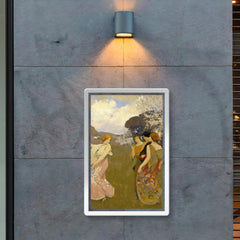 Spring Dance by Arthur F. Mathews, 1917 poster 2