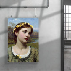 Spring Maiden by Sir Frank Bernard Dicksee poster 4