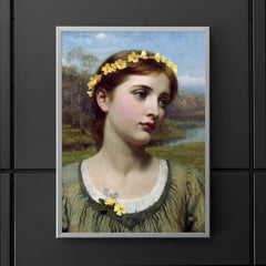 Spring Maiden by Sir Frank Bernard Dicksee poster 5