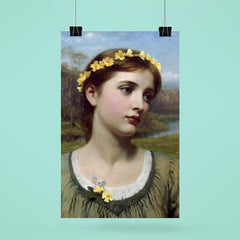 Spring Maiden by Sir Frank Bernard Dicksee poster 6