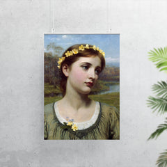 Spring Maiden by Sir Frank Bernard Dicksee poster 7