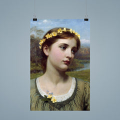 Spring Maiden by Sir Frank Bernard Dicksee poster 9