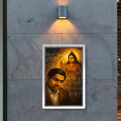 Srinivasa Ramanujan dream of Namagiri equations poster 2