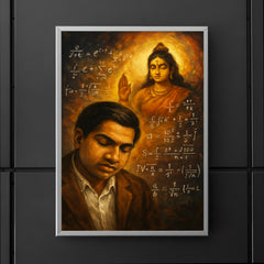 Srinivasa Ramanujan dream of Namagiri equations poster 5