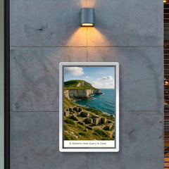 St Aldhelm's Head Quarry and Coast England poster 2