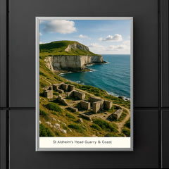 St Aldhelm's Head Quarry and Coast England poster 5