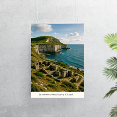 St Aldhelm's Head Quarry and Coast England poster 7