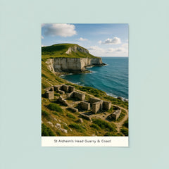 St Aldhelm's Head Quarry and Coast England poster 8
