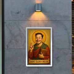St Elon of Musk poster 2