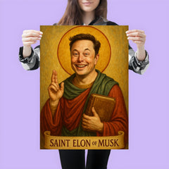 St Elon of Musk poster 3