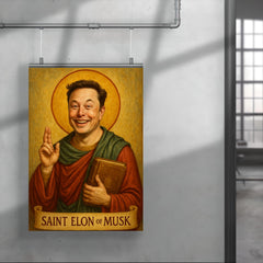 St Elon of Musk poster 4