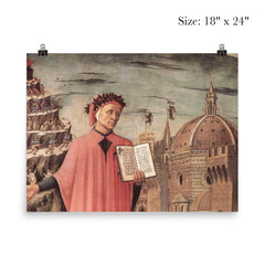 St Francis Preaching to the Birds  Giotto c 1297 poster 5