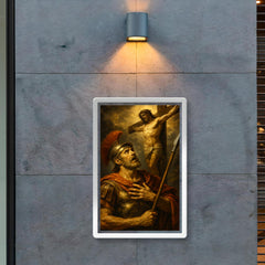 St Longinus at the crucifixion revelation poster 2