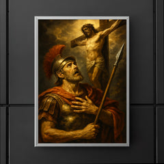 St Longinus at the crucifixion revelation poster 5