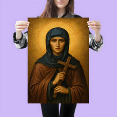 St Marina the Monk in hidden sanctity poster 3
