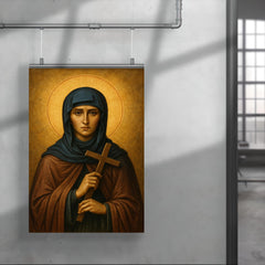 St Marina the Monk in hidden sanctity poster 4