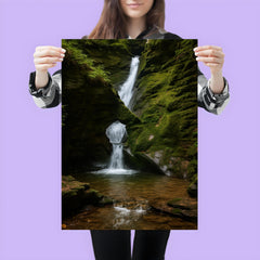 St Nectan's Glen Cornwall England poster 3