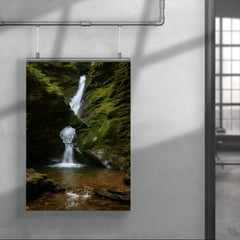 St Nectan's Glen Cornwall England poster 4