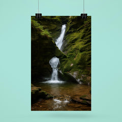 St Nectan's Glen Cornwall England poster 6