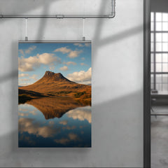 Stac Pollaidh Scotland poster 4