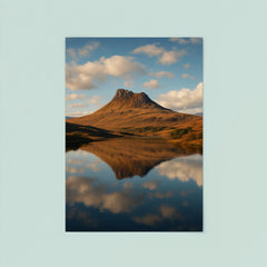Stac Pollaidh Scotland poster 8